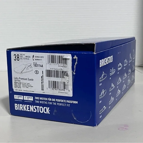 Birkenstock Lutry Light Rose size 7 - Picture 3 of 8